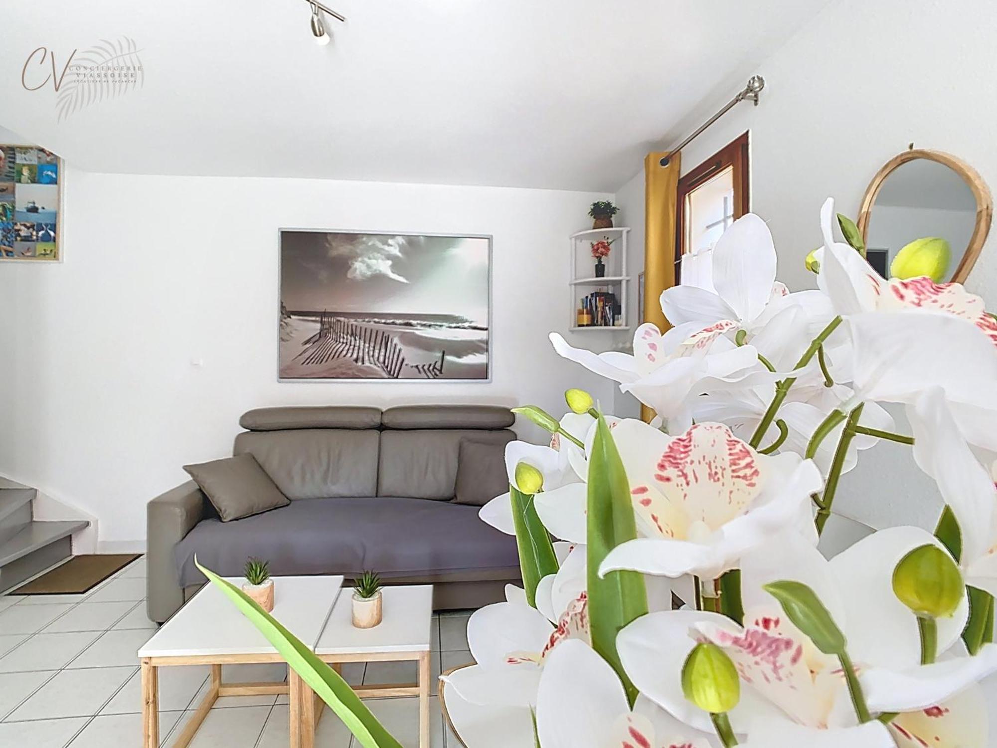 Petit Coin De Paradis Dans Residence Avec Piscine Vias Dış mekan fotoğraf