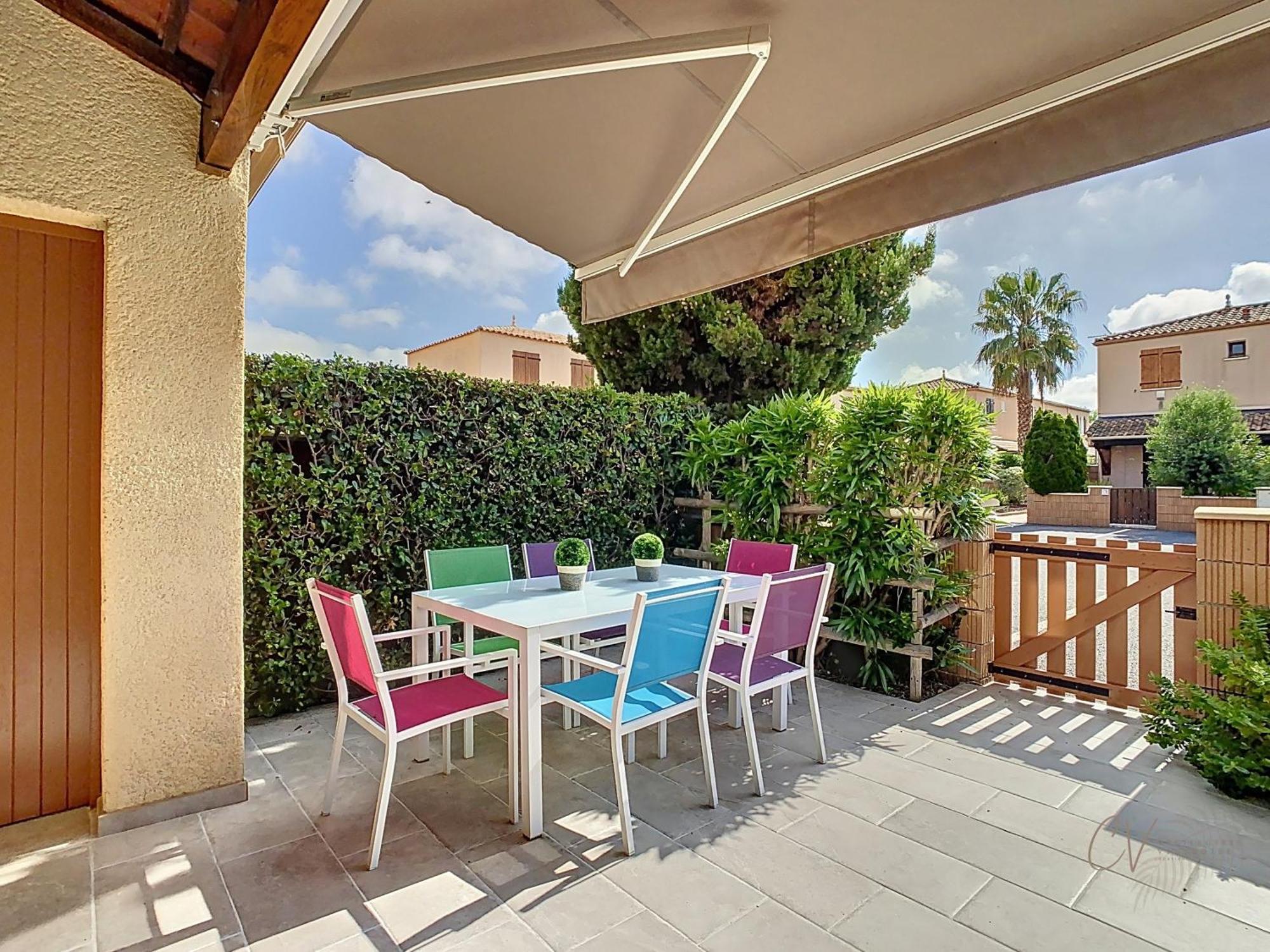 Petit Coin De Paradis Dans Residence Avec Piscine Vias Dış mekan fotoğraf