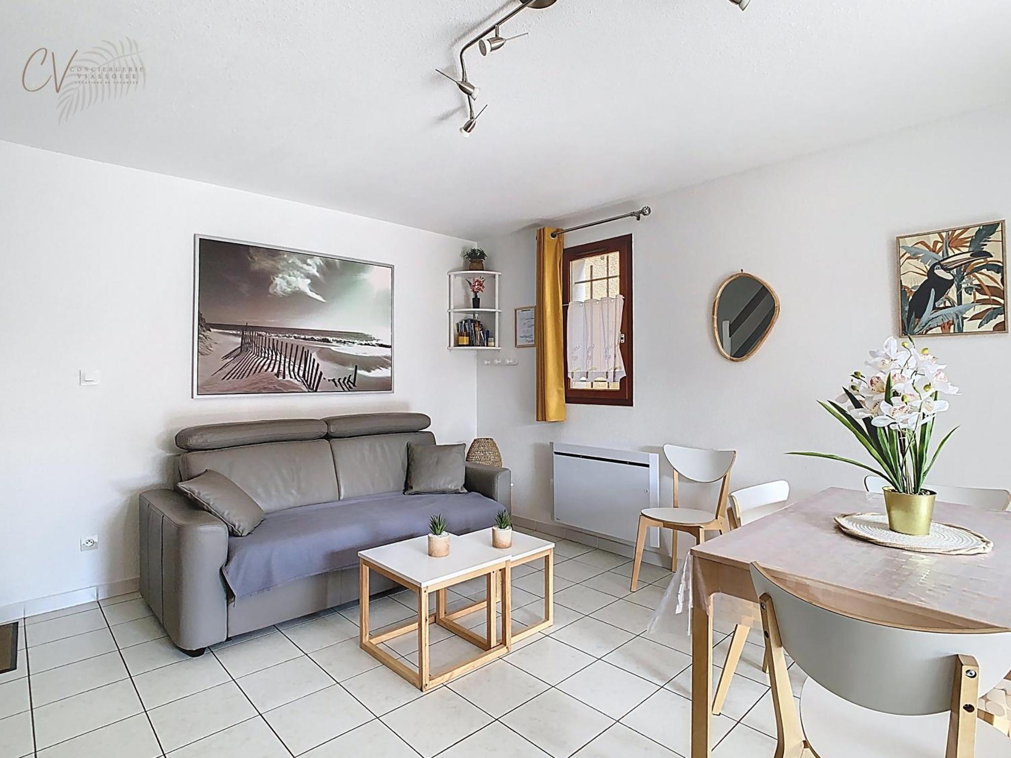 Petit Coin De Paradis Dans Residence Avec Piscine Vias Dış mekan fotoğraf